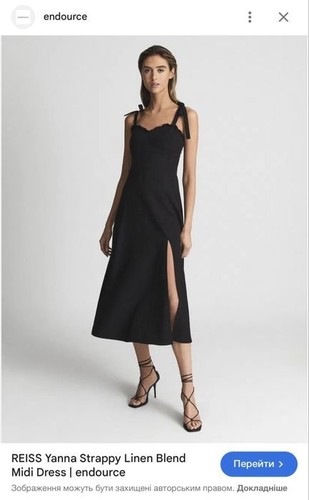 Women reiss dress - reiss, linen