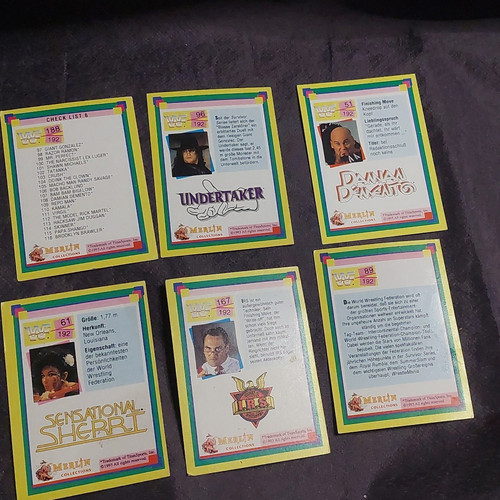 Wwf merlin collection 1992 - merlin,