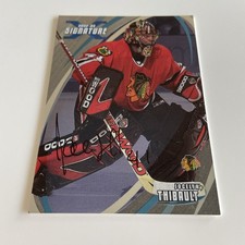 NHL Card-Jocelyn Thibault-Autograph ITG Signature 2002-03-Chicago