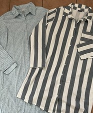 2 Damen Nachthemde Langarm