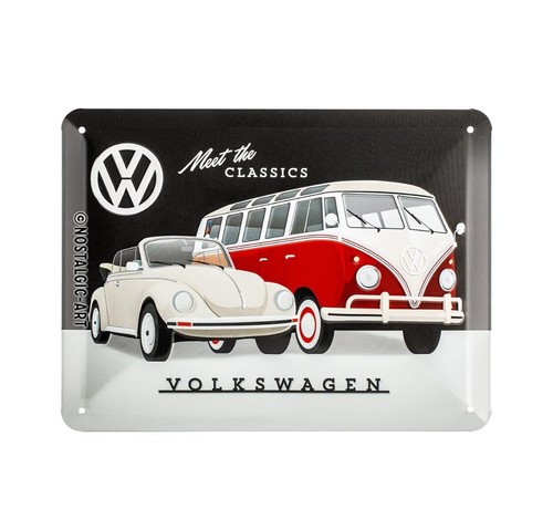 Retro blechschild bus - retro,