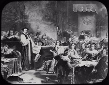 Glas Magische Laterne Dia