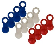 24 x Handtuchclip Plastik