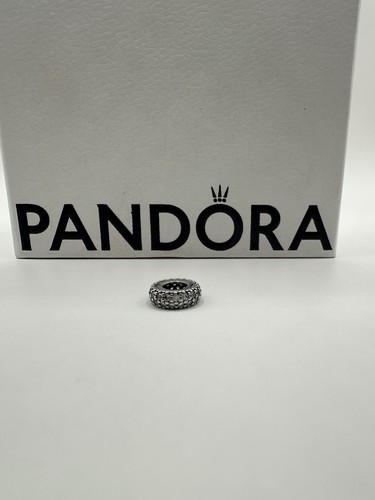 Pandora pave spacer charm - pandora,