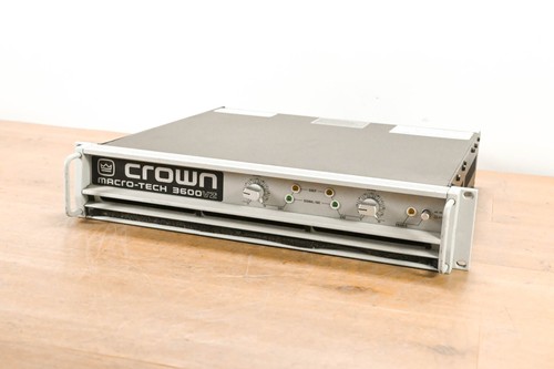 Crown macro tech 3600vz - macro-tech,