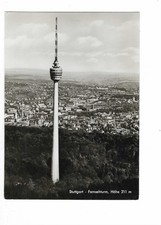 N1084 AK Stuttgart Fernsehturm ungelaufen ca. 1950-70