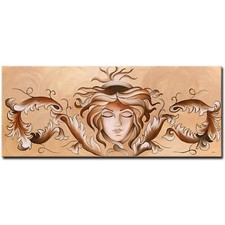 ORIGINAL Acryl Bilder Gemälde Frau Abstrakt Malerei XXL Kunst Modern HANDGEMALT