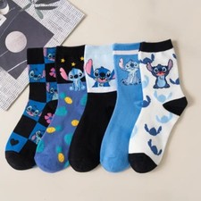 5 Paar Cartoon Stitch Damen