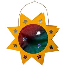 6 x Laterne Stern Bastelset Ø 27 cm Laternen basteln St. Martin Umzug