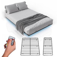 Bett Bettgestell Metallbett Lattenrost LED Schwebebett Jugendbett Bett Juskys®