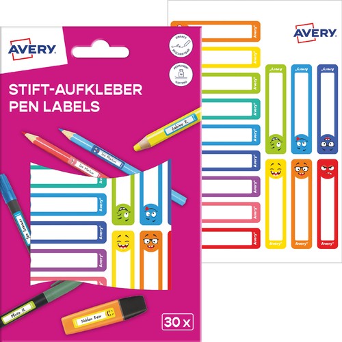 Avery stift etiketten - avery, papier
