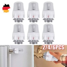 6x Thermostatkopf Heizkörper