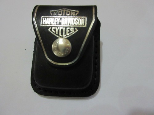 Original zippo leder tasche - original,