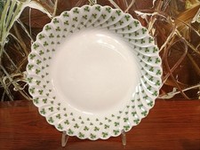 HAVILAND Limoges France TORSE Trefle Vert / Kleeblatt, edler Teller tief Ø 19cm