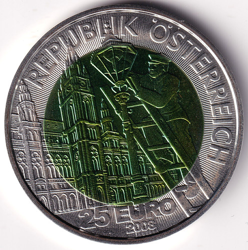 österreich 2008 25 - 2008, euro