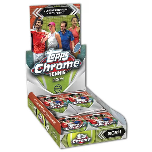 Topps chrome tennis 2024 - tennis,