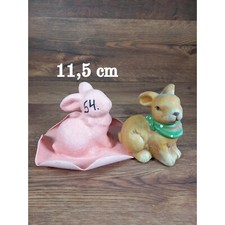 Latex Form Gießform Gußform  Beton Gips Raysin Handmade Ostern Hase 54