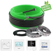 Elektrische Fußbodenheizung f. Fliesen 12W/Meter elektro Bodenheizung Heizkabel