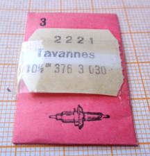 Vintage Watch Parts 3 Unruhwellen Tavannes 376 neuwertig DCN 2221