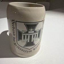 Bierkrug Steingut „Verband