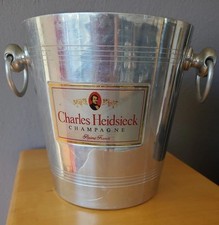 Charles Heidsieck Champagner Kühler, Eiskübel, Sektkühler, Frankreich Vintage