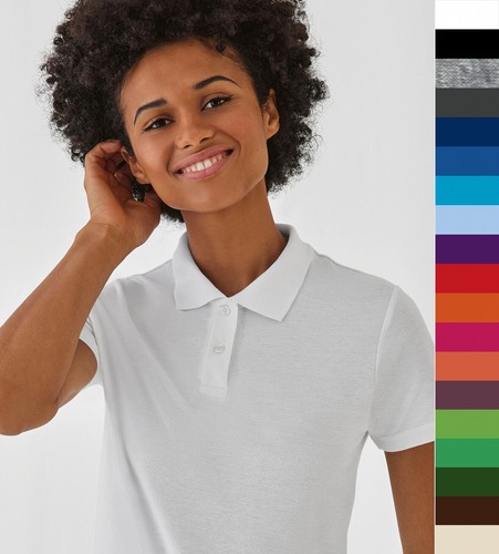 Damen piqué poloshirt - b&c,
