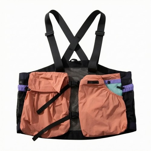 Westenrucksack mit netzgewebe - westenrucksack,