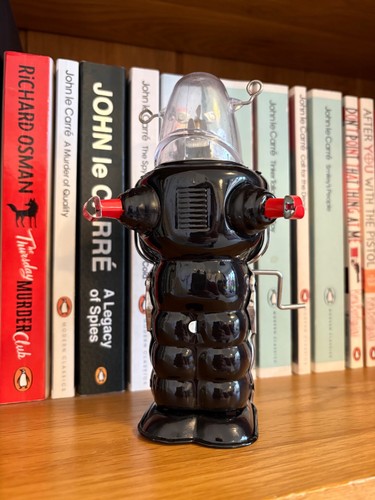 Robby der roboter aufzieh - roboter.,
