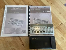 Vintage sharp 1500 pocket - vintage, pc-1500