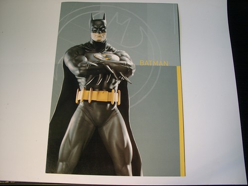 Prospekt faltblatt batman - faltblatt,