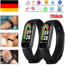 Bluetooth Smartwatch Fitnessuhr Armband Tracker Sport Schrittzähler Wasserdicht