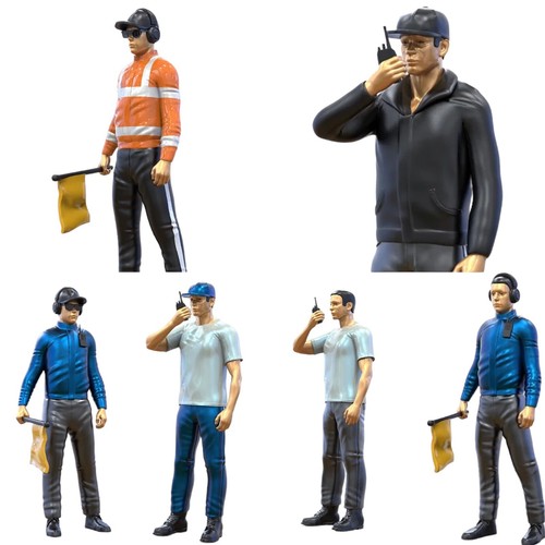 Streckenposten figuren set - streckenposten,