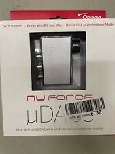 NuForce uDAC3 USB DAC 24bit/96kHz DSD, Kopfhörerverstärker, PC/Mac, RCA/Koax
