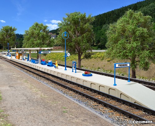 Kibri 37503 n bahnsteig - -,