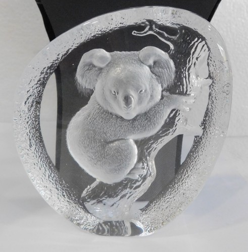 Glasblock skulptur koala bär - koala,