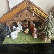 Krippenfiguren Hutschenreuther   6 Figuren Mit Alter Krippe