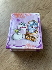 Diddl Schmuckkästchen Lila mit Spiegel