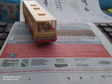 DDR -Ikarus 260❌v.wa❌ H0 1:87 Bus LKW Auto  Beige Rot, ohne OVP.