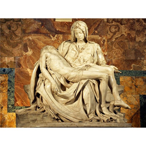 Michelangelo pieta 1499 - 1499, old