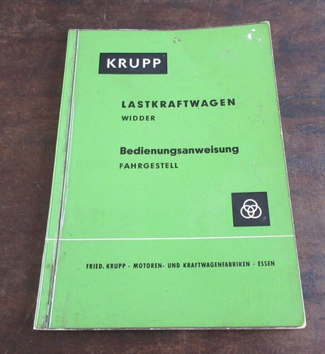 Krupp widder lkw - krupp,