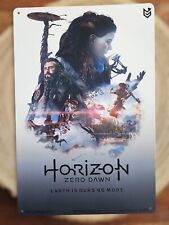 🍀 Blechschild Metallschild Tin Sign Gaming Horizon Zero Dawn Aloy