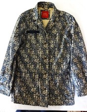 EDC by Esprit-Damen Jeansjacke blau gemustert  Gr. L