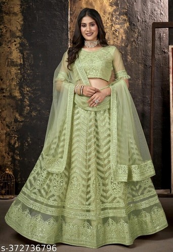 Lehenga choli grün - grün,