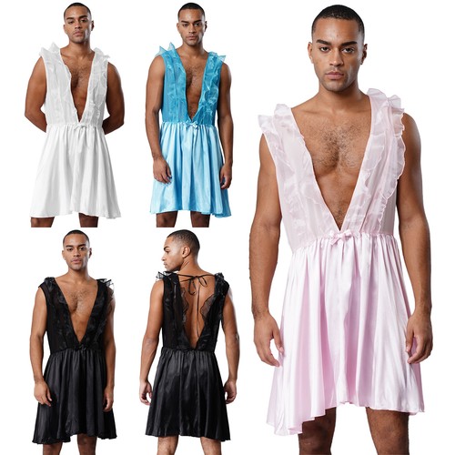 Herren sissy kleid glatt - sissy,