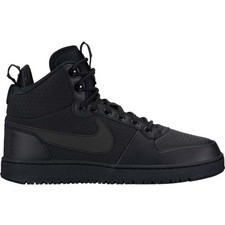 Nike Court Borough Mid Schwarz