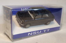 Euromodell NSU TT Kleinwagen Limousine schwarz 1:87 guter Zustand in OVP