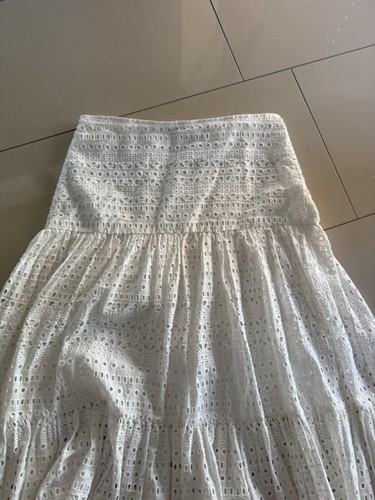 Zara boho maxirock weiss - maxirock,