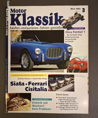 Motor klassik 1992 porsche - klassik, 3/1992,