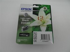 Original Epson C13T05994010 / T0599 Tintenpatrone light light black R2400S
