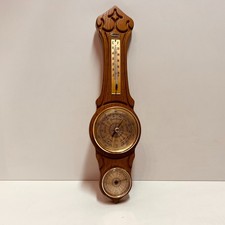 Hygro Barometer - Eichenholz -